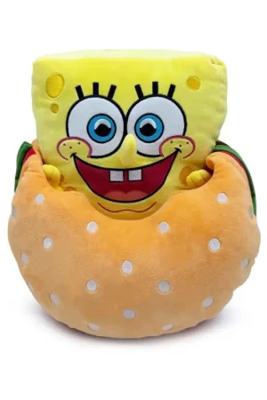 Gereduceerde Prijs SpongeBob SquarePants Krabby Patties Plush 22cm