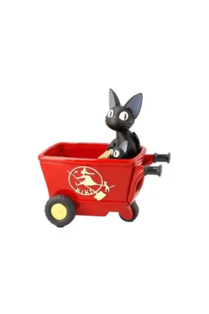 KIKI'S DELIVERY SERVICE - Jiji Red Cart - Diorama Planter 11.5cm Figuurtje Korting