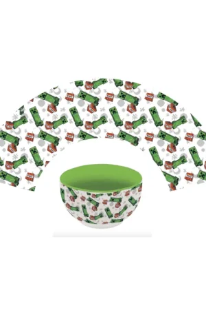 MINECRAFT - Survival Mode - Ceramic Bowl in Gift Box - 600ml Laatste Versie