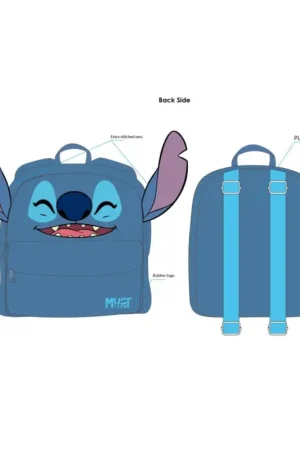 Hete Deal STITCH - Plush - Backpack '27x24x7cm'