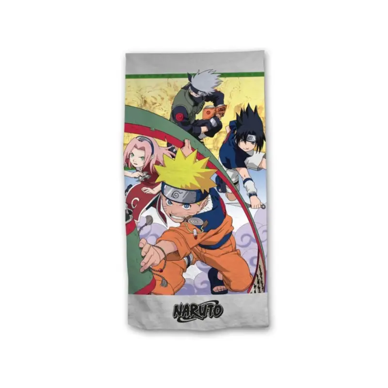 NARUTO - Naruto, Sasuke, Sakura & Kakashi - Beach Towel 90x170cm Betaalbaar