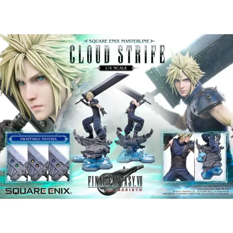 Betaalbaar Final Fantasy 7 Cloud Strife 1/4 Masterline St Figuurtje