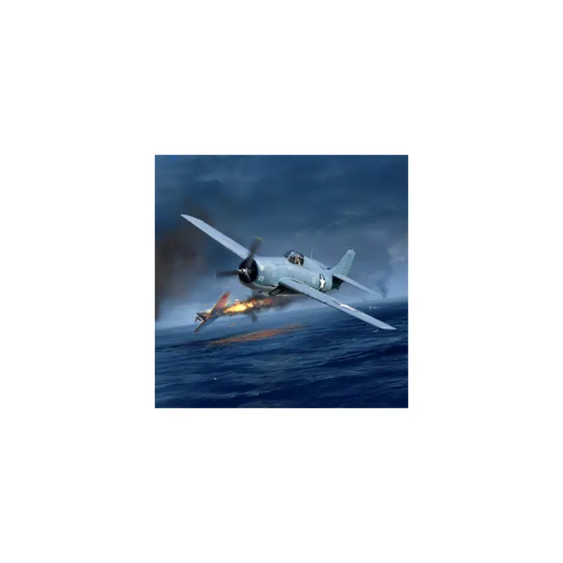 Premium USN F4F-4 Wildcat "Battle of Midway" 1:48 Plastic Aircraft Model Kit Schaalmodel