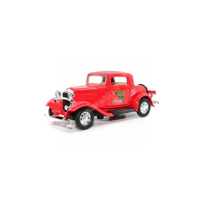 Ford coupe 1932 "coca-cola - fountain service" Miniatuurr Actieprijs