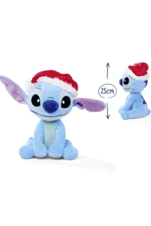 STITCH with Christmas Hat - Plush 25cm Voordeelprijs