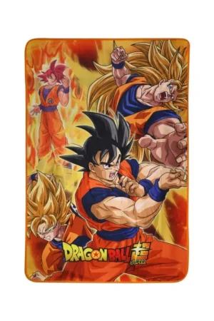 Tijdelijk Beschikbaar Dragon Ball Super Fleece Blanket Battle of Gods Goku 100 x 150 cm