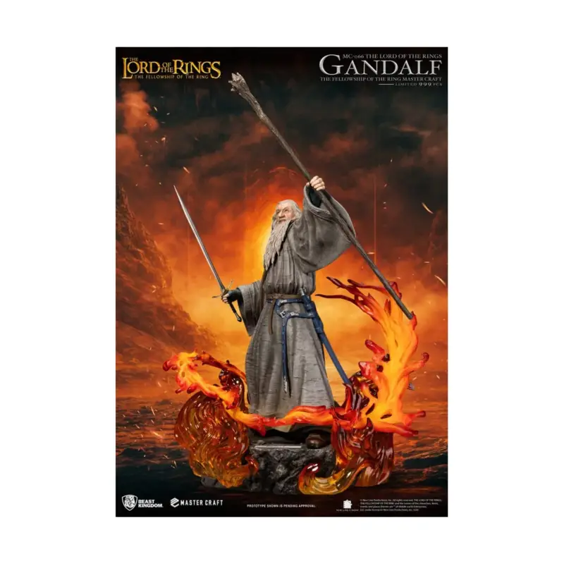 Lord of the Rings Master Craft Gandalf Statuette 58 cm Beeldjes Alleen Vandaag