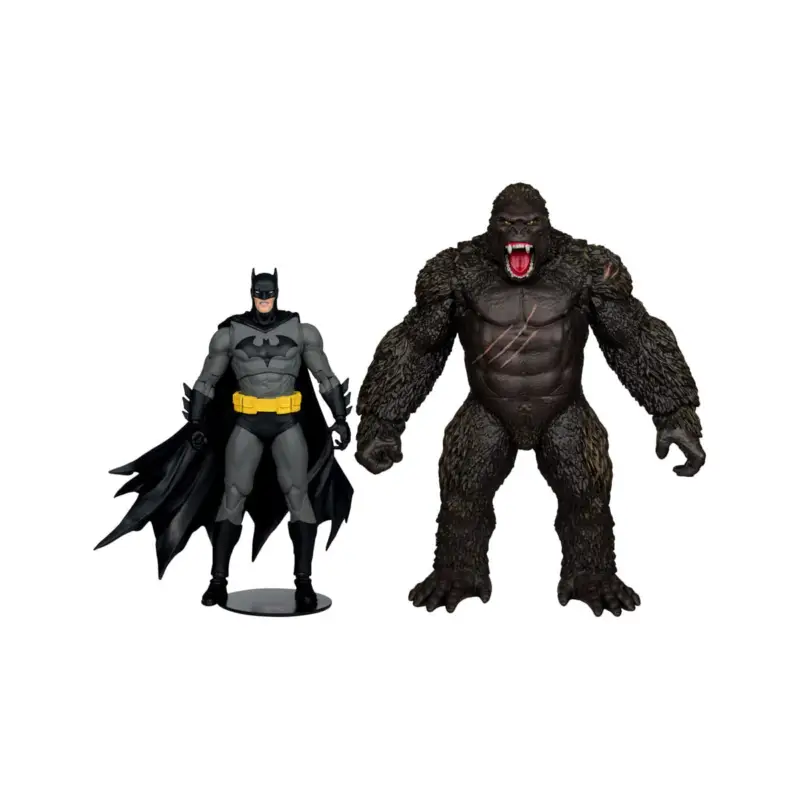Hoge Kwaliteit DC Justice League Monsterverse - DC Multiverse pack of 2 Batman & Kong figures 29 cm Figuurtje