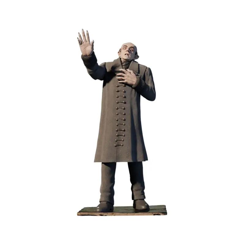 Beperkt Aanbod Nosferatu - 1/10 Max Schreck Death Scene statuette 18 cm Figuurtje