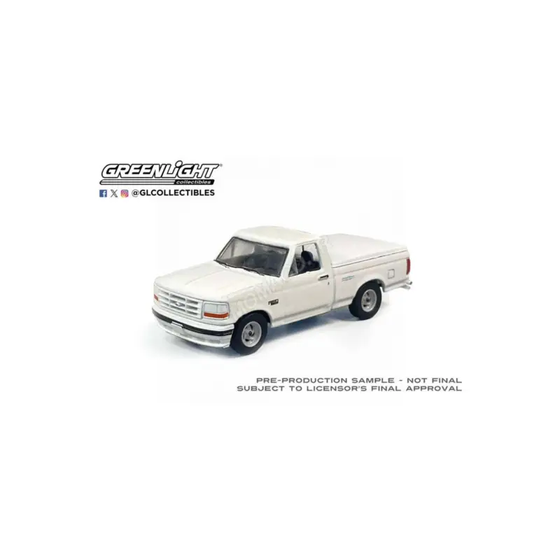 Favoriet Ford f-150 svt lighting 1994 white with rear tonneau cover Miniatuur