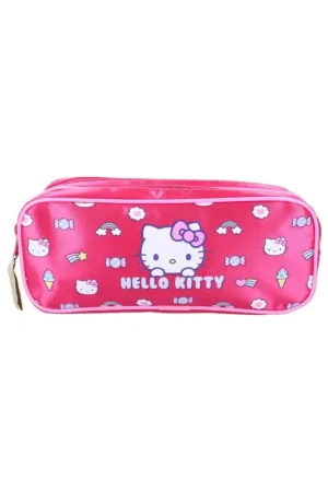 HELLO KITTY - Rainbow - Double Pencil Case Meest Verkocht