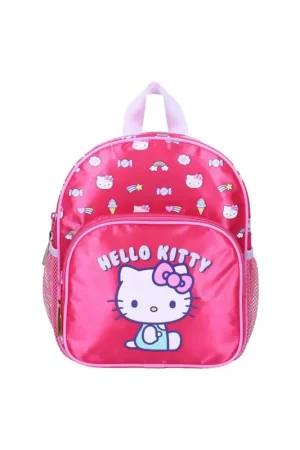 HELLO KITTY - Rainbow - Backpack '33x23x9cm' Direct Verzonden