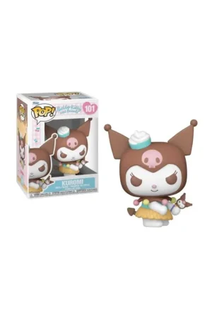 HELLO KITTY - POP Sanrio No. 101 - Kuromi with ice cream Pop figur Seizoensaanbieding