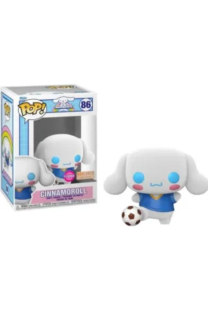 Nieuw HELLO KITTY - POP Sanrio N° 86 - Cinnamoroll with Football ball (FL) Pop figur