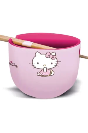Laatste Versie Sanrio - Ramen Bowl with Chopsticks Hello Kitty Japan