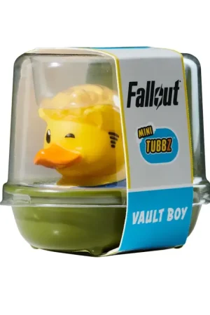 Rechtstreeks Van De Fabrikant Numskull - Mini TUBBZ Rubber Duck - Fallout - Vault Boy (Bathtub Edition) - 8cm Figuurtje