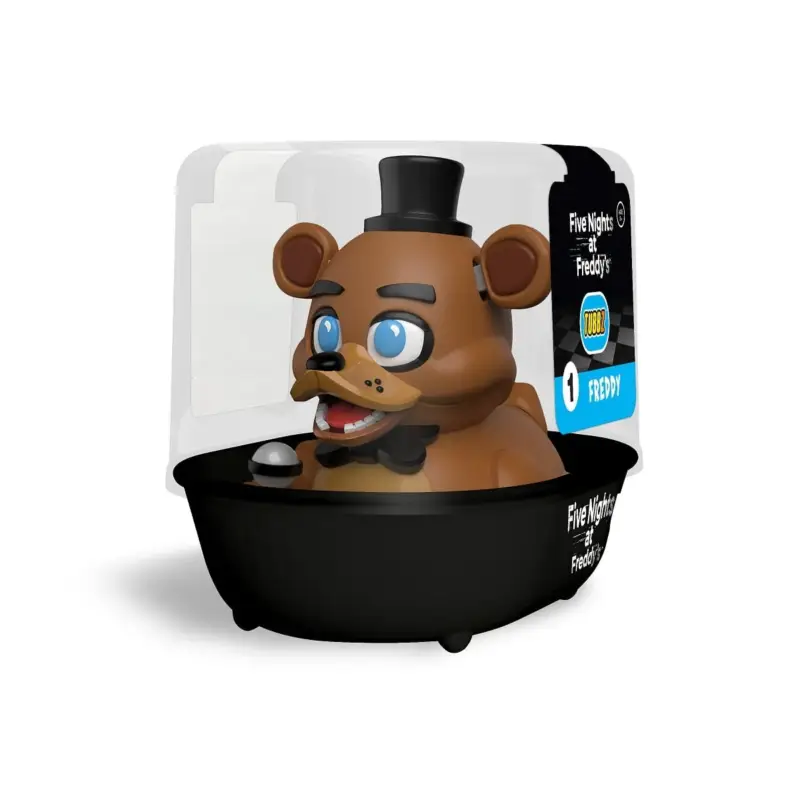 Numskull - TUBBZ Rubber Duck - Five Nights at Freddy's - Freddy (First Edition) - 9cm Figuurtje Exclusieve Aanbieding