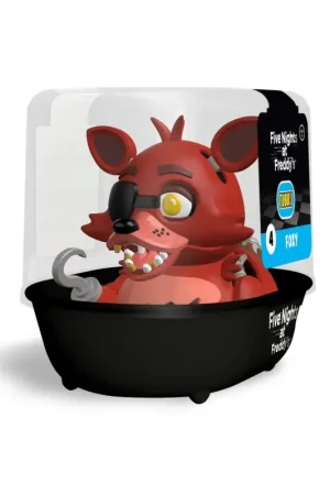 Numskull - TUBBZ Rubber Duck - Five Nights at Freddy's - Foxy (First Edition) - 9cm Figuurtje Hoge Kwaliteit