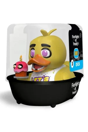 Veilige Betaling Numskull - TUBBZ Rubber Duck - Five Nights at Freddy's - Chica (First Edition) - 9cm Figuurtje