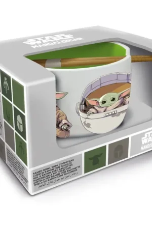 Star Wars: The Mandalorian - Grogu Ramen Bowl with Chopsticks Direct Verzonden