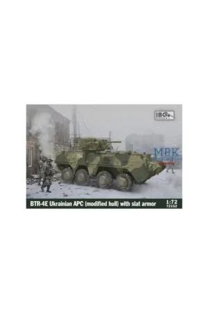Gecertificeerd BTR-4E Ukrainian APC (Modified Hull) with Slat Arm Schaalmodel
