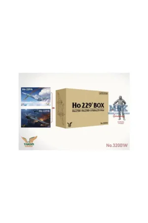 Seizoensaanbieding Ho 229 BOX 2 Ho229A+Ho229B+1/16Ho229 Pilot-Limited Schaalmodel
