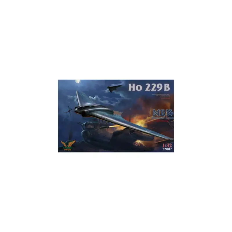 Beperkte Voorraad Horten Ho 229B Schaalmodel