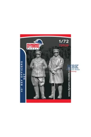 Bestseller 40’ BEF Officer Set Figuren