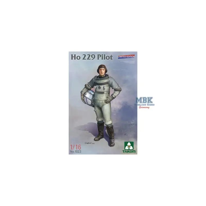 Ho 229 Pilot (Limited edition) 1:16 Figuren Seizoensaanbieding