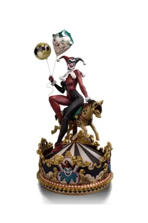 Premium DC Comics - 1/10 Art Scale Harley Quinn Unleashed statuette 30 cm Figuurtje