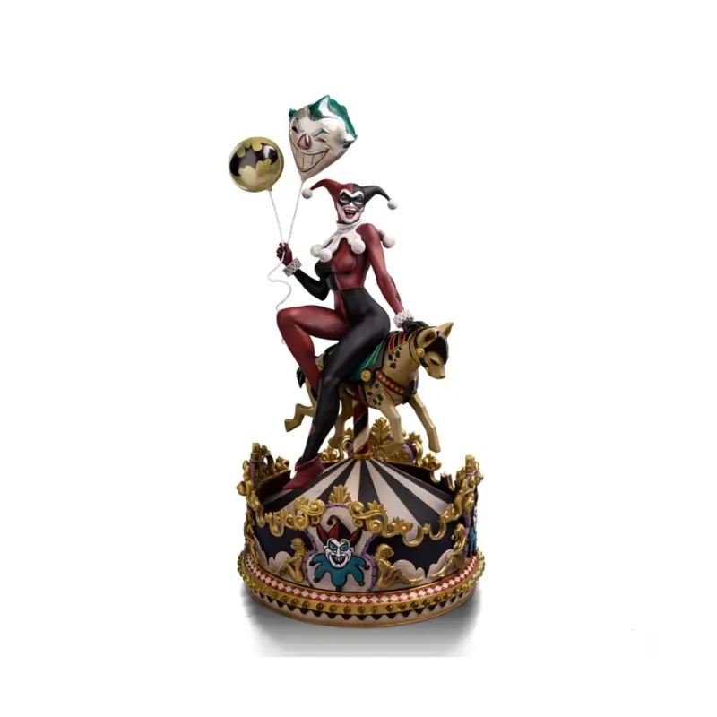 Premium DC Comics - 1/10 Art Scale Harley Quinn Unleashed statuette 30 cm Figuurtje