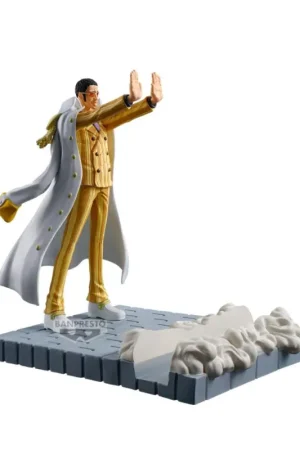 ONE PIECE - Kizaru Borsalino - Figure Life 12cm figure Figuurtje Uitverkoop