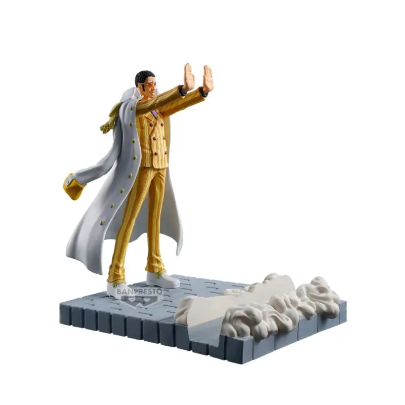 ONE PIECE - Kizaru Borsalino - Figure Life 12cm figure Figuurtje Uitverkoop