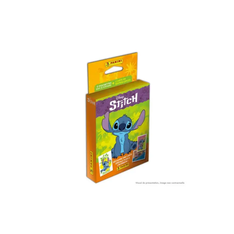 Direct Beschikbaar Stitch - Panini Blister 11 Pockets + 1 El Card
