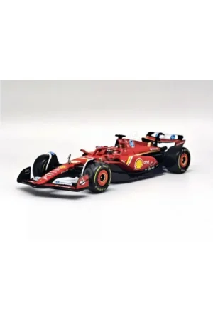 Speciale Aanbieding Ferrari f1 sf-24 team scuderia ferrari 16 charles leclerc imola grand prix 2024 3rd (premium packaging with helmet)