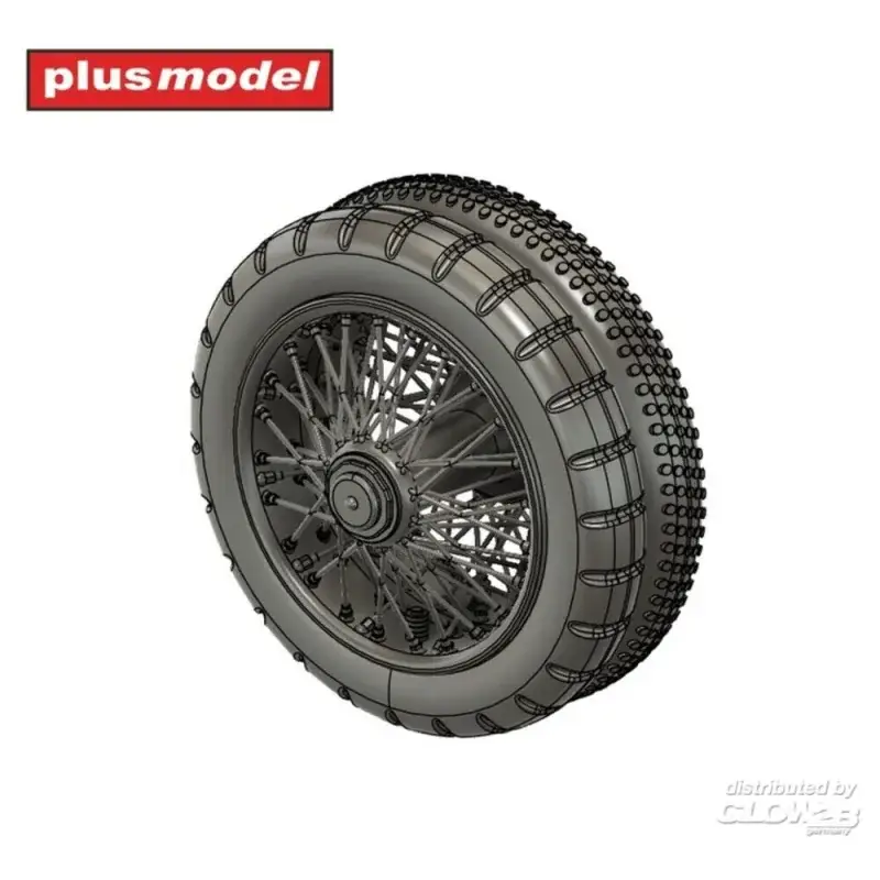 Goedkoop Wheels for british armored car RR Accessoire