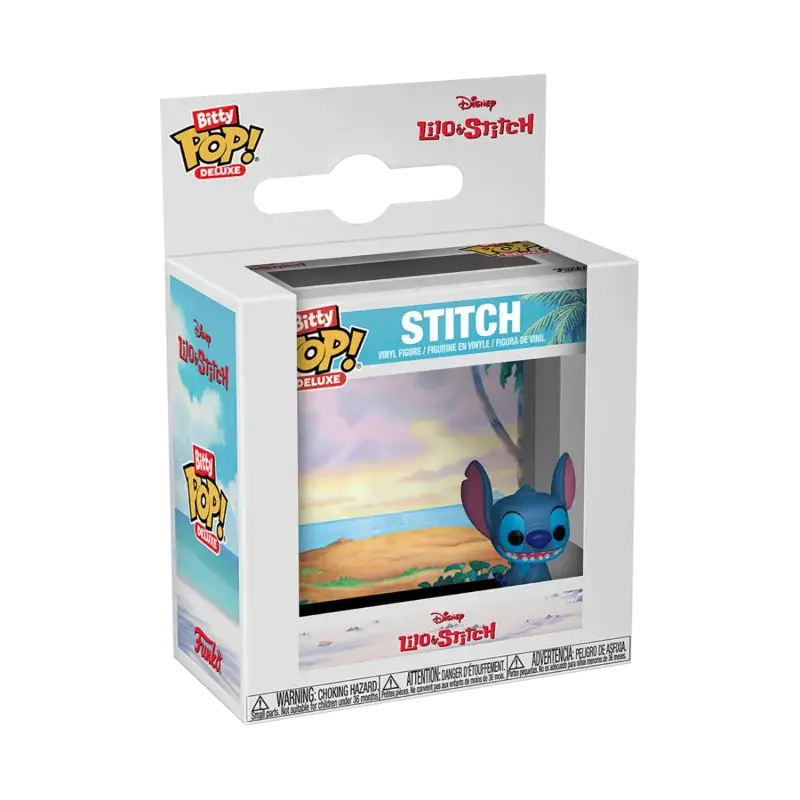 Disney Bitty Pop Deluxe Stitch Beach Pop figur Koop Vandaag
