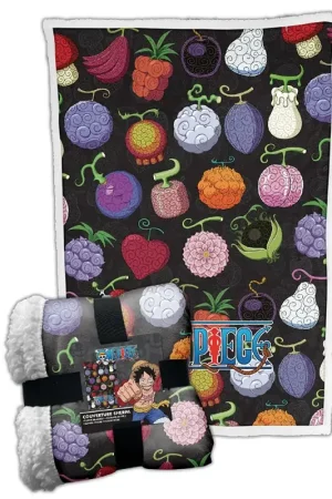 Superprijs ONE PIECE - Fruits - Premium Plaid '100X150cm'