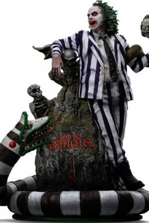 Beetlejuice - Beetlejuice Art Scale 1/10 Statue 19 cm - Iron Studios Figuurtje Beste Prijs