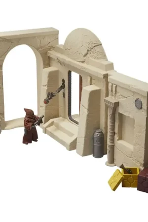Star Wars Episode IV Vintage Collection playset Streets of Mos Eisley with Jawa Figure Bestseller