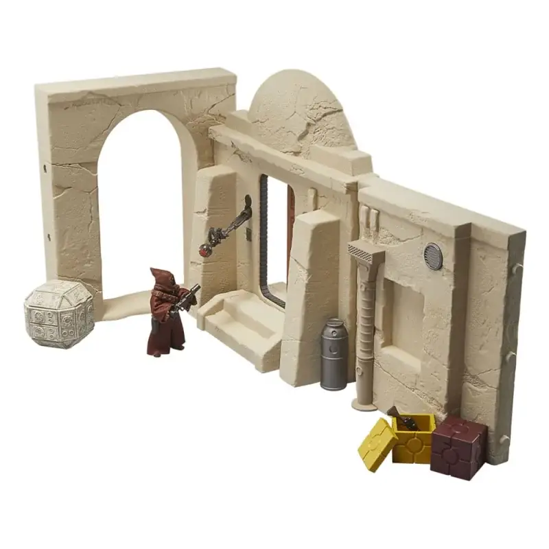 Star Wars Episode IV Vintage Collection playset Streets of Mos Eisley with Jawa Figure Bestseller