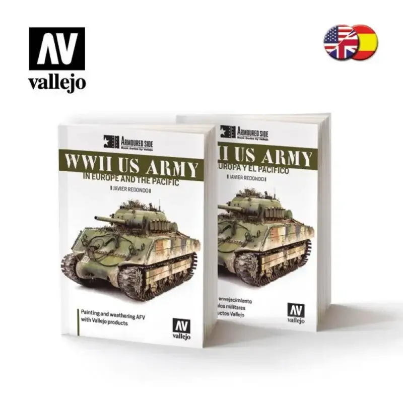 Laatste Kans Vallejo Publications Book Book: WWII US ARMY in Europe and the Pacific (EN) English Boek
