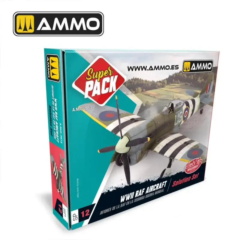 Direct Beschikbaar AMMO OF MIG: SUPER PACK WWII RAF Aircraft Acrylverf