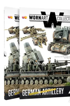 Weekendaanbieding WORN ART 05 GERMAN ARTILLERY - Bilingual Boek