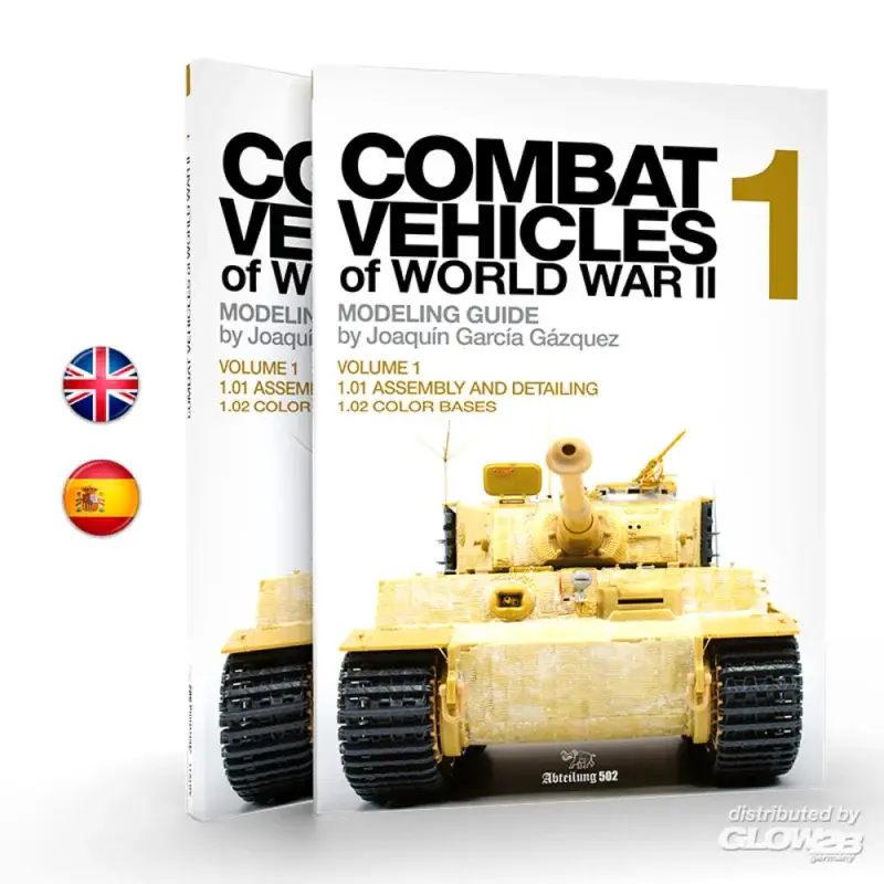 COMBAT VEHICLES OF WORLD WAR II (by Joaquín García) Vol. 1 (English) Boek Uitverkoop
