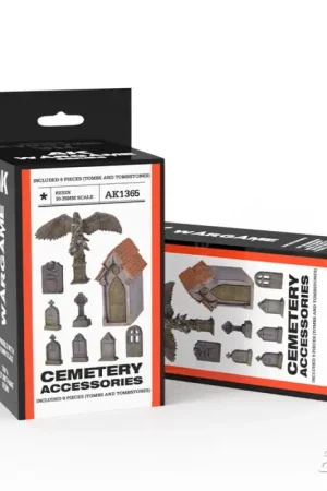 Laatste Kans Cemetery accesories wargame set (resin 30-35mm)