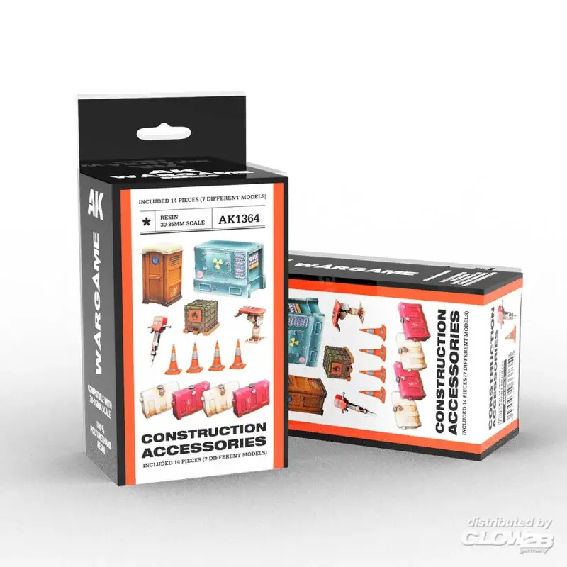 Construction set wargame (resin 30-35mm) Finale Uitverkoop