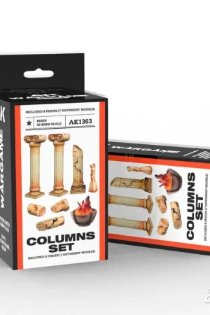 Voordeelprijs Columns set wargame (resin 30-35mm)