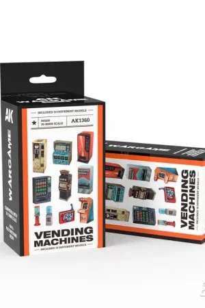 Gratis Retour Vending machine set wargame (resin 30-35mm)