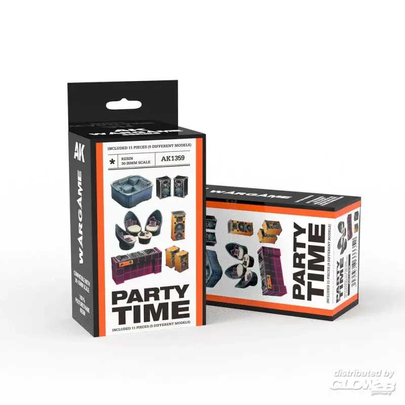 Party time set wargame (resin 30-35mm) Nieuw